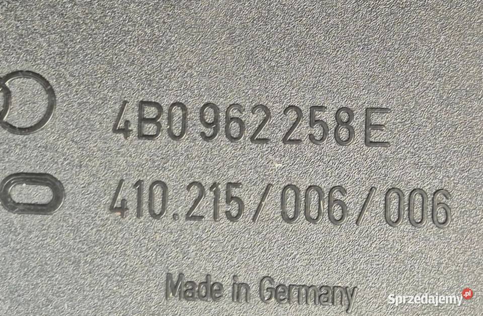 MODUŁ KOMFORTU AUDI A6 C5 4B0962258E 4B0962258K osobowe Działoszyce