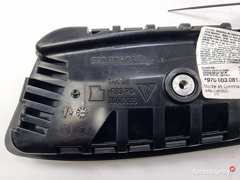 PODUSZKA AIRBAG PORSCHE PANAMERA TURBO 970 Lipno sprzedam