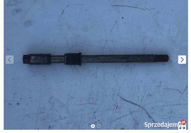 ośka mocowanie koła przód Suzuki AN 250 Burgman Ostrów Wielkopolski