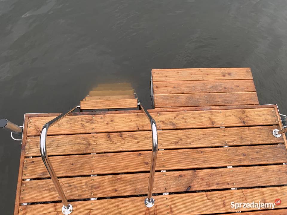 Aluminiowy pomost pływający lekki trwały Ostróda