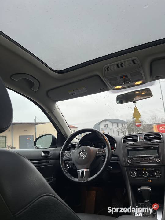 VW Golf VI Kombi 2010 20 TDI DSG Panorama Skóra Golf śląskie Strumień