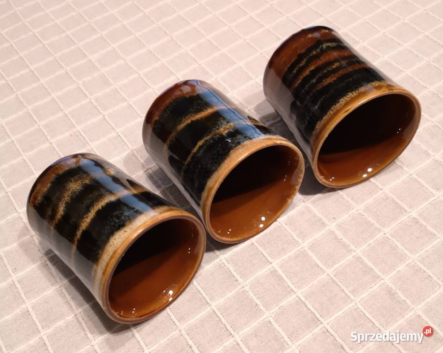 Kubki do grzanego wina Mirostowice PRL Katowice