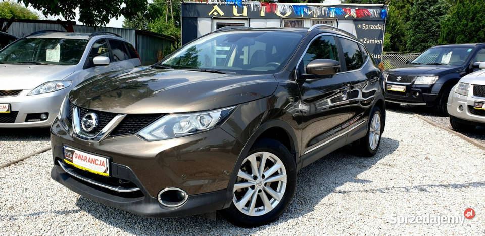 Nissan Qashqai SPRZEDANY1 WŁSalon 16 B150Tekna lakier metallic Świdnica