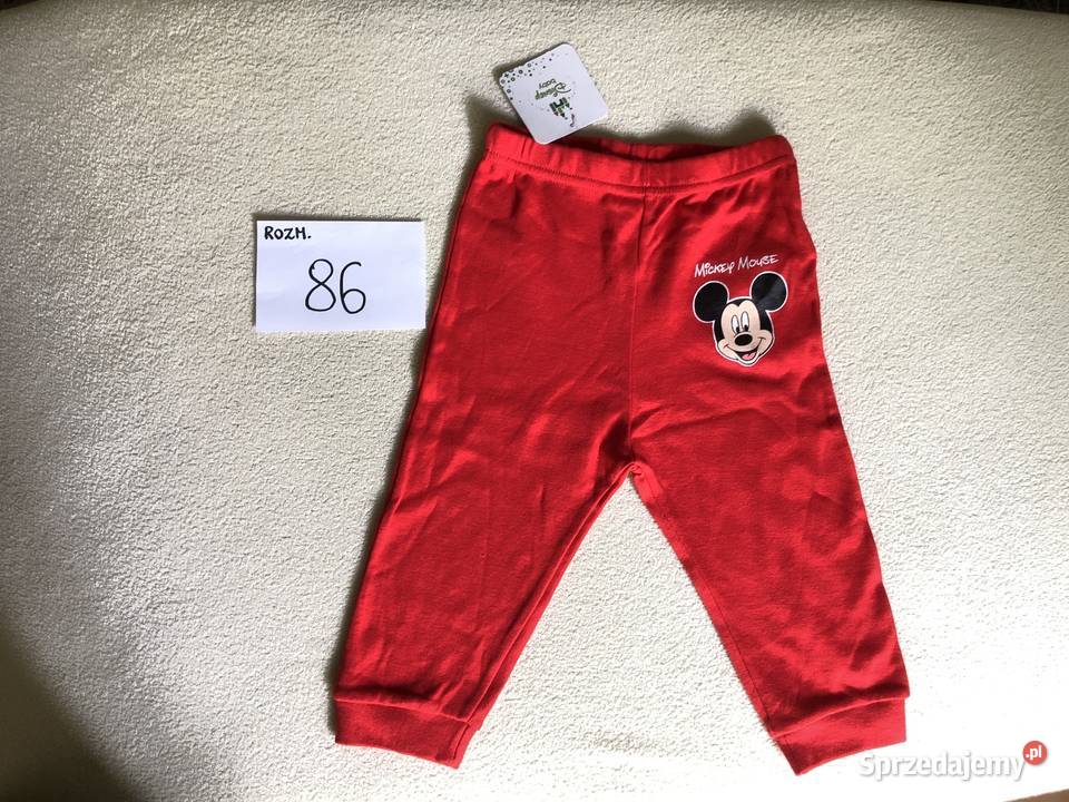 Spodnie bawełniane 86 NOWE Micky Mouse Kraków