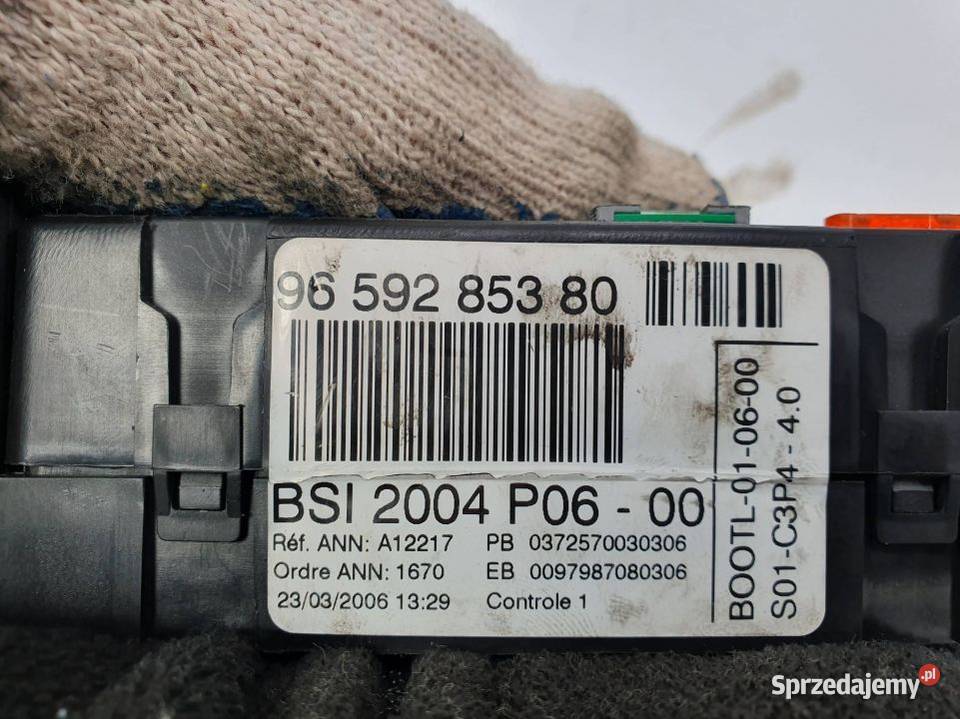 MODUŁ OPEL ZAFIRA B 9659285380 osobowe kujawsko-pomorskie Lipno