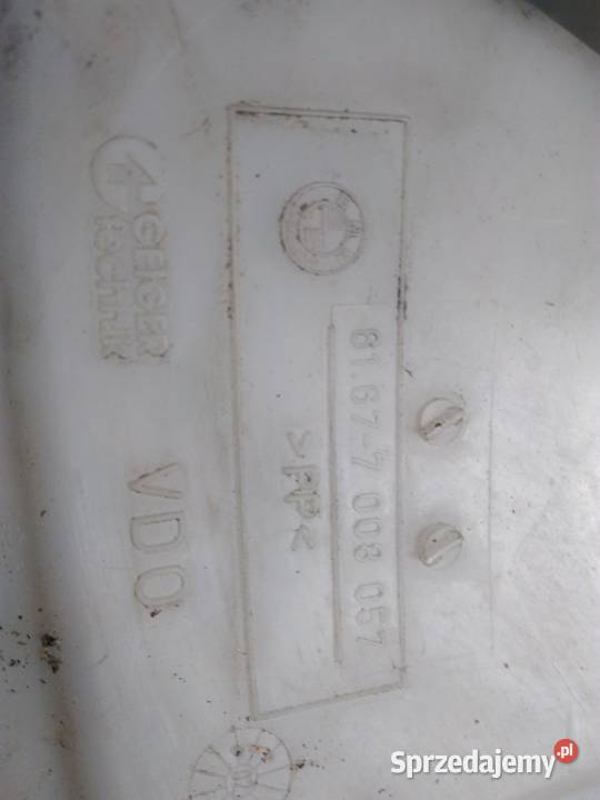 Zbiornik płynu spryskiwaczy Cieciorka