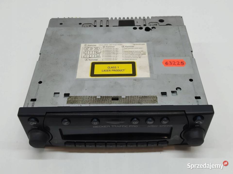 RADIO BECKER BE7820 VW Volkswagen Lupo I Rok produkcji 1999