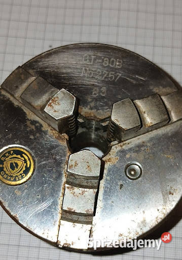Uchwyt tokarski 80 mm BisonBial CT80B 3szczękowy Gliwice