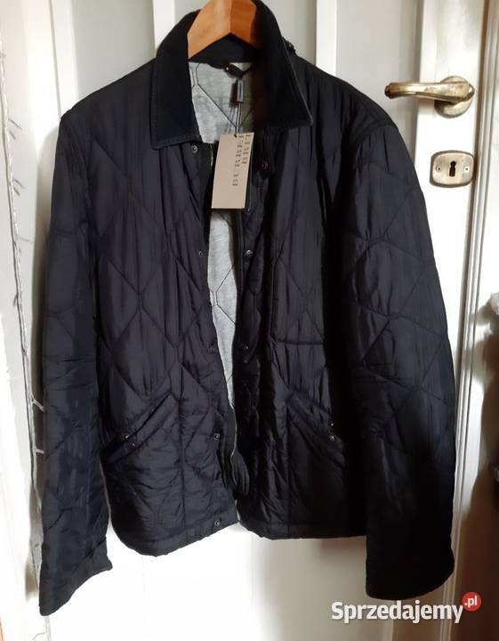 Burberry kurtka pikowana L granat 100 oryg Konstancin-Jeziorna
