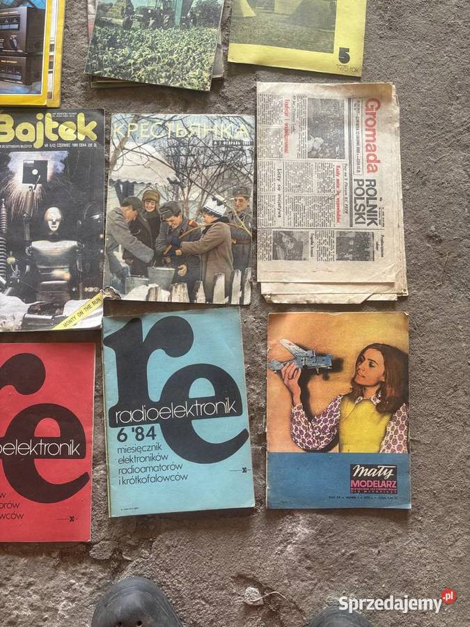 stare gazety PRL Skrzydlata Polska Łowiec Polski Kosianka-Trojanówka sprzedam