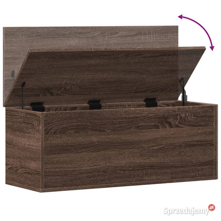 Skrzynia brązowy dąb 90x35x35 materiał Warszawa sprzedam