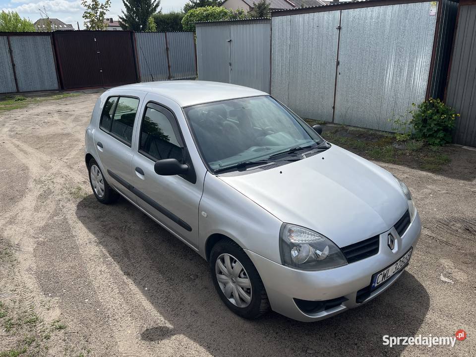 Renault clio campus sprawny klimatyzacja 2007 z Włocławek