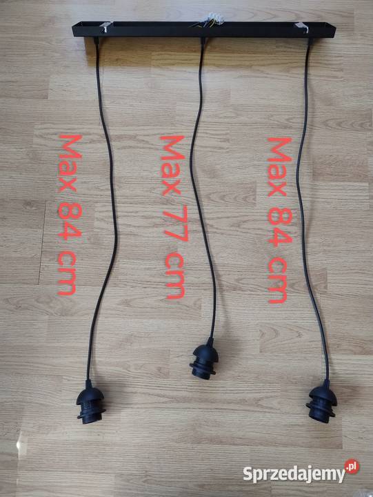 NOWA Nowoczesna Lampa sufitowa LOFT z drucianymi Blachownia