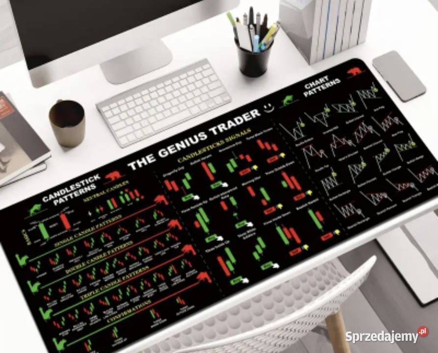 Podkładka na biurko The Genius Trader 3080 śląskie Bielsko-Biała sprzedam
