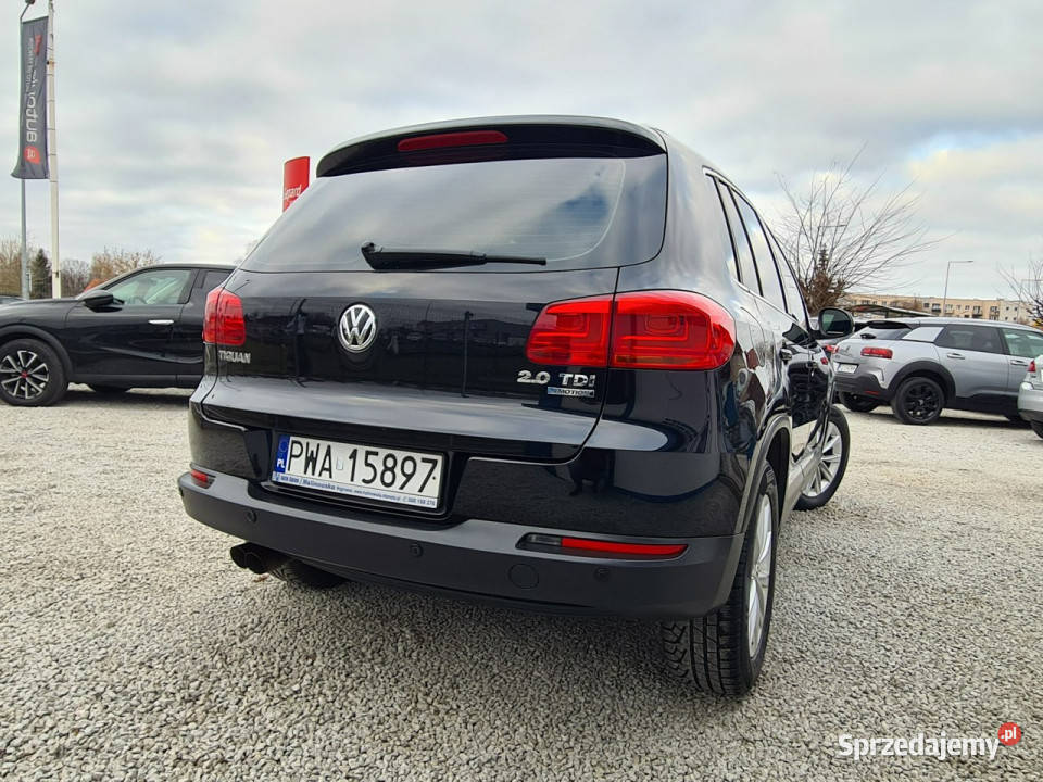 Volkswagen Tiguan 4x4 Skóra ElGrzane Fotele Navi aluminiowe felgi Wągrowiec