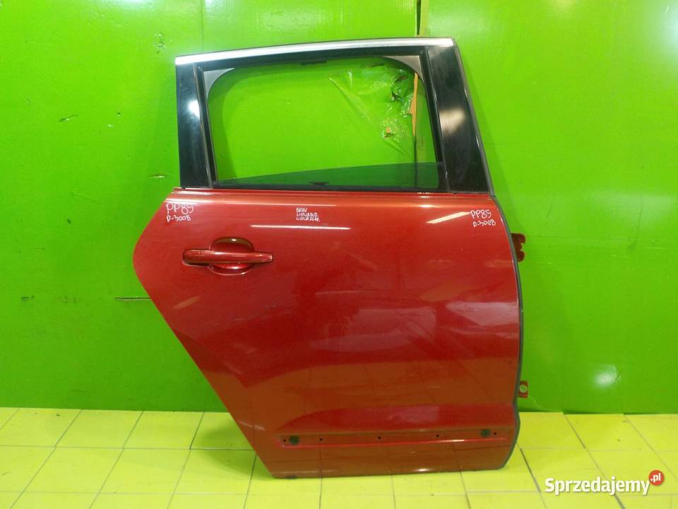 PEUGEOT 3008 I 20 HDI 10r LKR drzwi prawe tyl mazowieckie