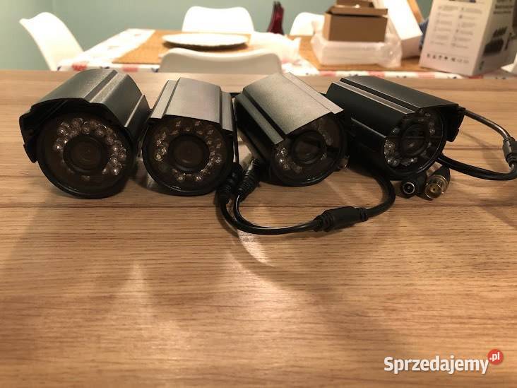 Zestaw monitoringu 4 kamery 5MPX FULL HD Poznań