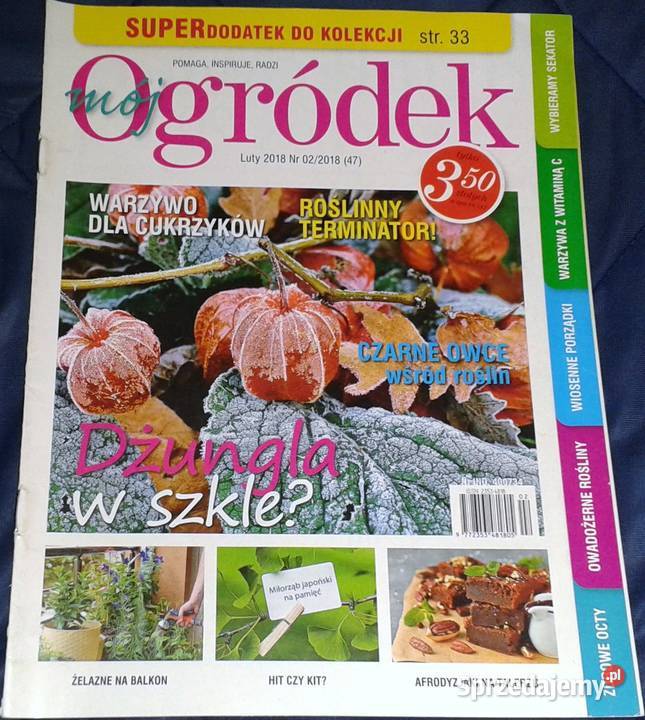 Mój ogródek 11 Numerów z 2017 2018 Pozostałe Chełm sprzedam