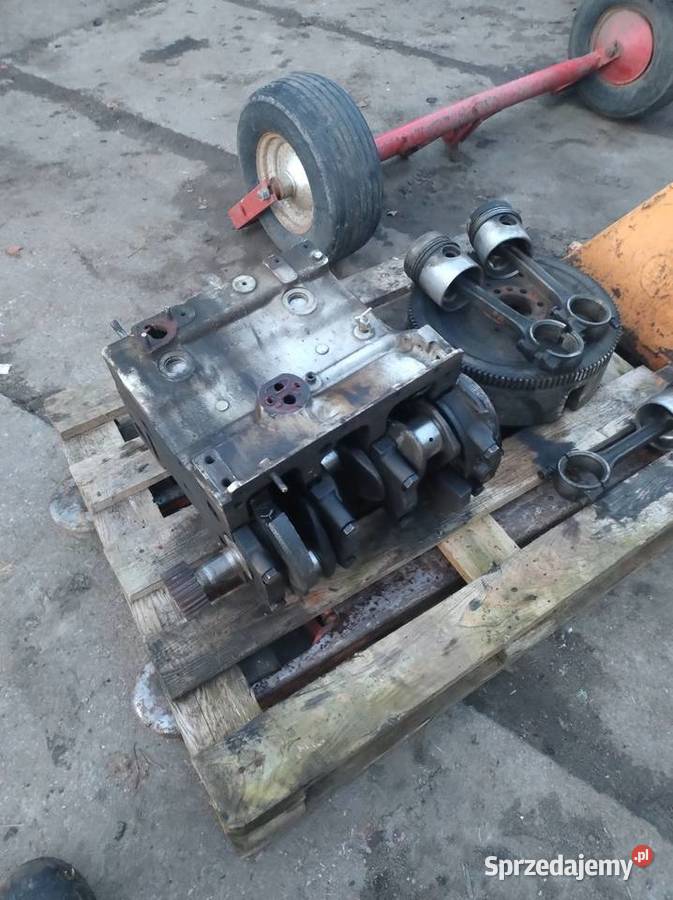Blok wał korbowy ursus C3603p Massey Ferguson mazowieckie Przasnysz