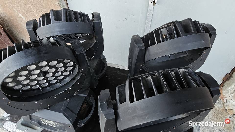 4x COLORSTAGE wash 36 X 18W 6in1 Rgbwauv case światło i efekty Kołobrzeg