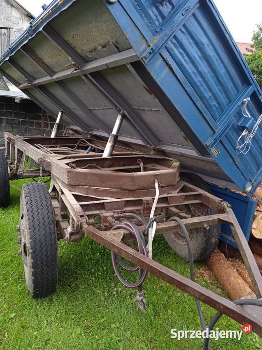 Przyczepa rolnicza nieuszkodzony Laszki