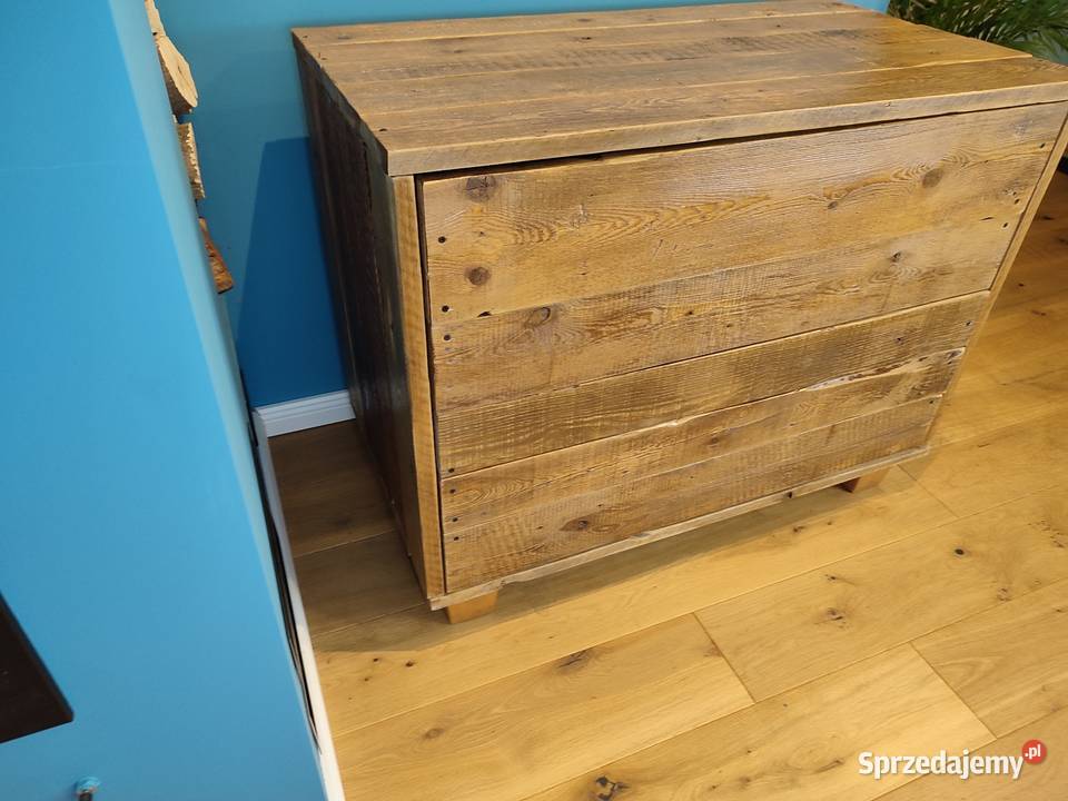 Komoda loft boho ręcznie robiona Unikat hand Łódź