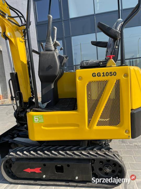 Minikoparka 1T ramię skrętne Gąsiennice małopolskie Kraków