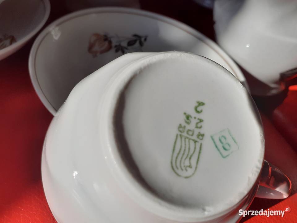 Serwis porcelanaduże filiżanki Warszawa