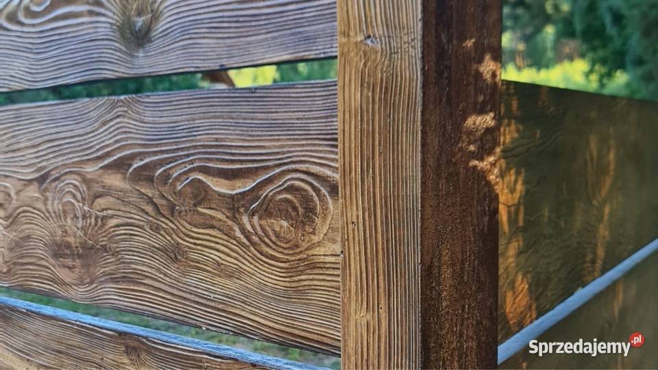 Ogrodzenia z betonowego drewna ogrodzenia wielkopolskie Poznań