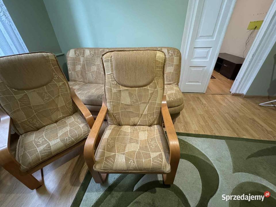 Kanapa z fotelami Dom i Ogród Międzyrzec Podlaski sprzedam