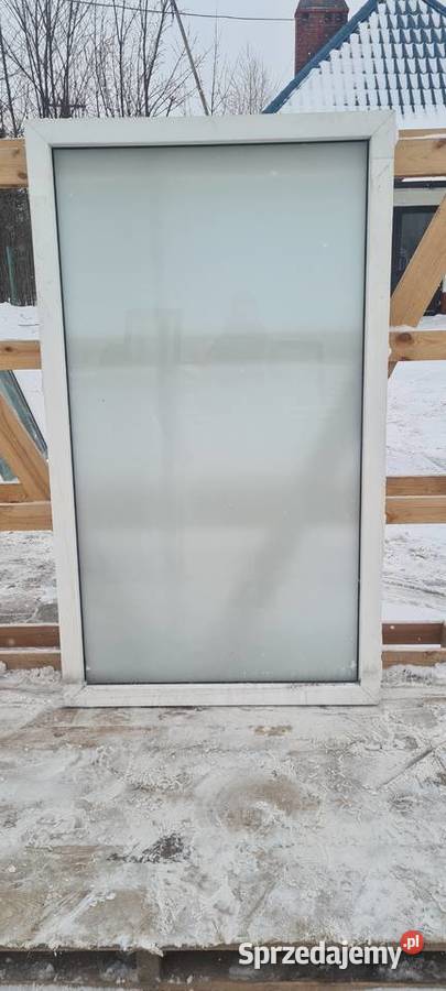OKNA KacprzaK Witryna 94x161 FIX Używany PCV Lublin