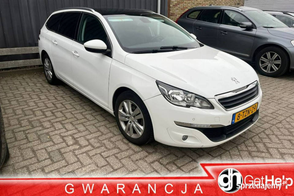 Peugeot 308 SW 16 HDI 120 Panorama Hak Biała wspomaganie kierownicy Lipówki