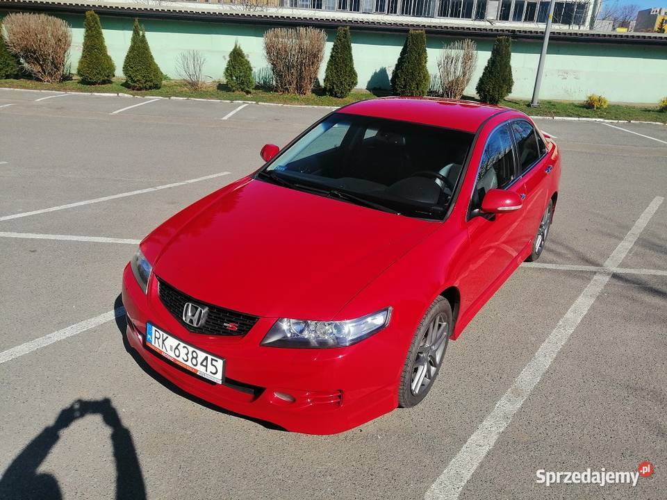 Honda Accord TypeS polift 190 CZERWONA Krosno sprzedam