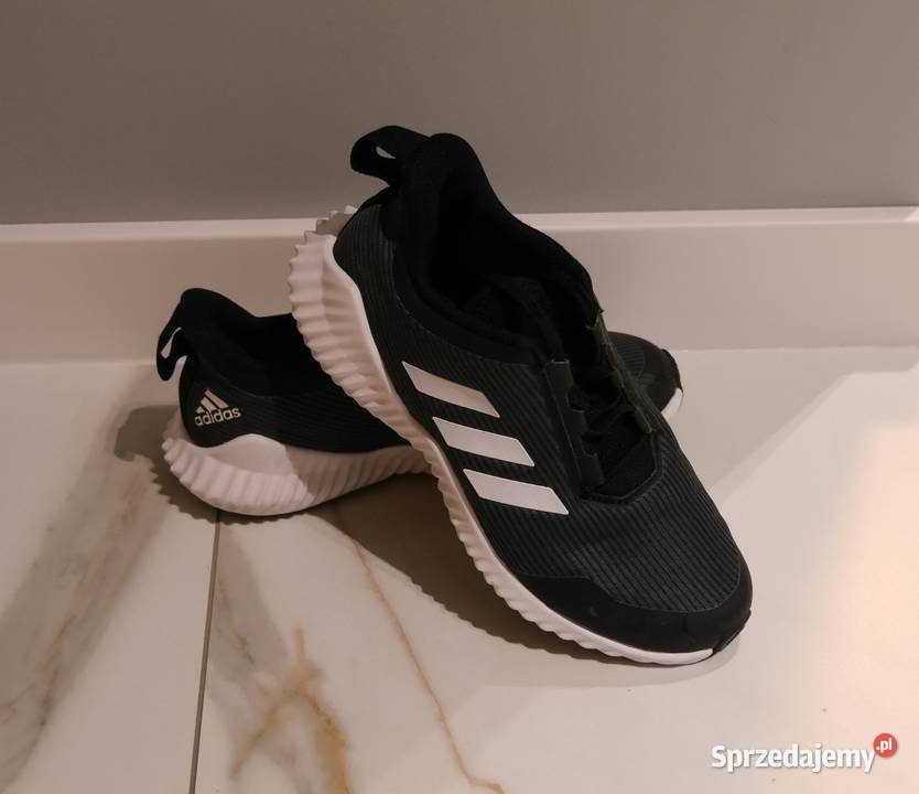 Adidas FortaRun K świetne buty 365 czarny Obuwie sportowe dolnośląskie Wrocław