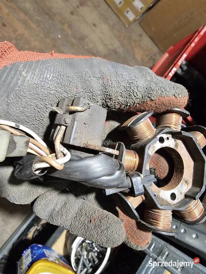 Aprilia habana 50 iskrownik stojan alternator Jelenia Góra