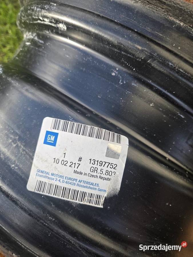 Okazja 4 felgi stalowe 15 opel 5x110 WYSYŁKA Wadowice sprzedam