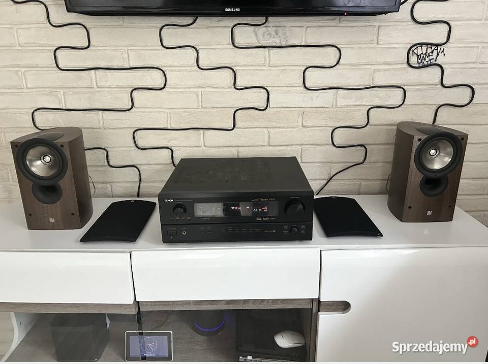 Amplituner Denon AVR 3803 zestaw kolumn Kef iq1 zachodniopomorskie Szczecin