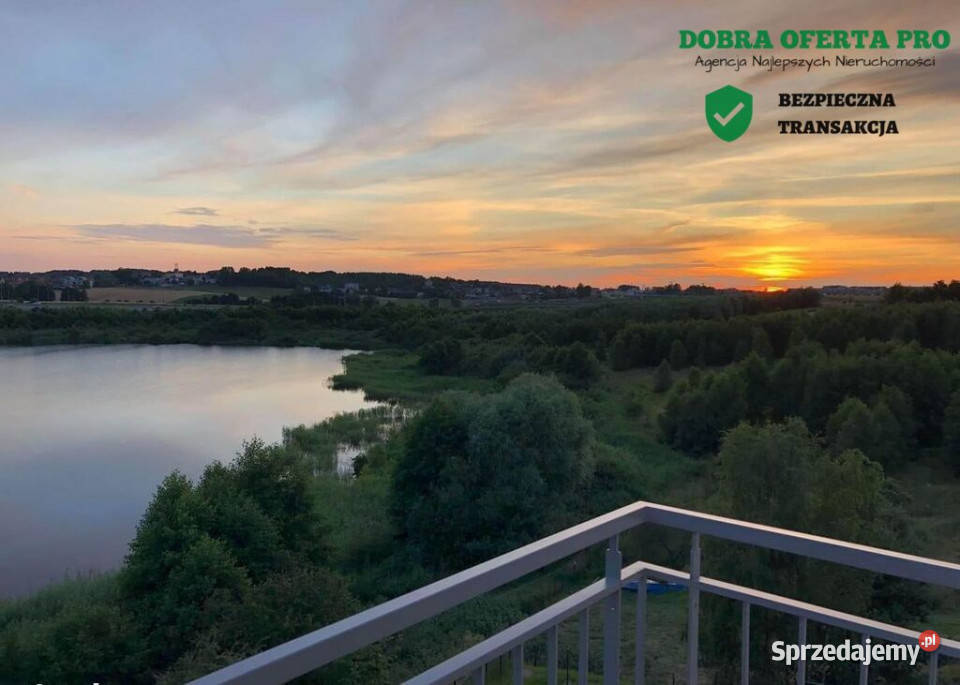 Widok na Jezioro Jasieńskie ostatnie piętro pomorskie Gdańsk