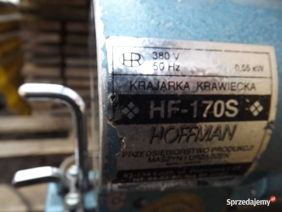 Krajarka krawiecka Hoffman HF170S tanio Szczytno