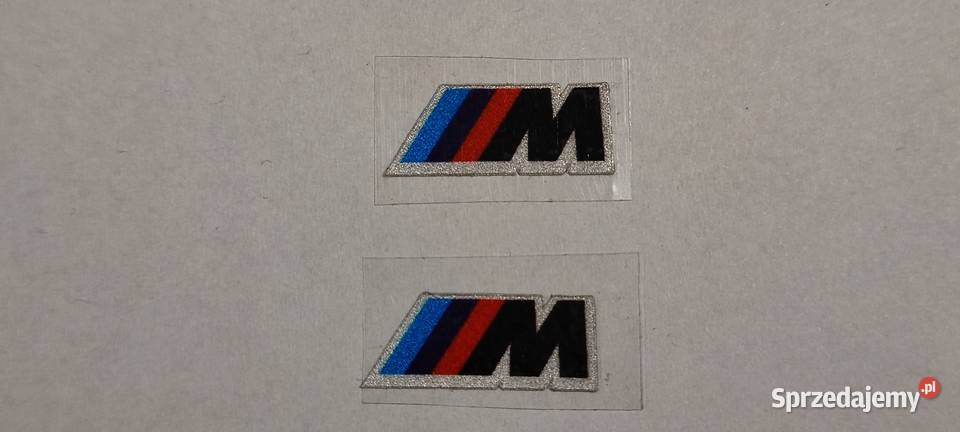 Naklejka M power BMW M pakiet znaczek 23×9