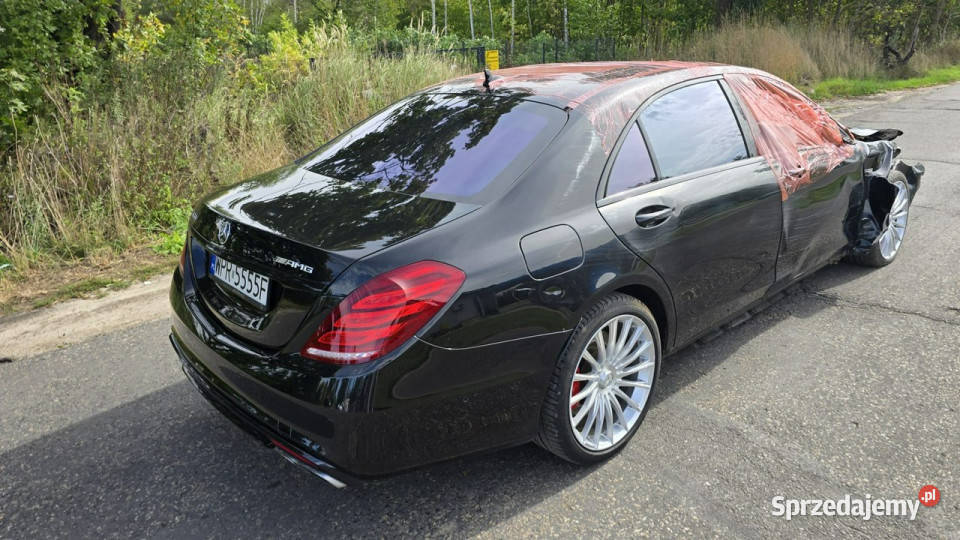Mercedes S 63 AMG 55 Biturbo S 63 AMG F Vat Pali Karczew