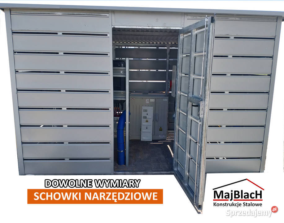 BIAŁA Wiata Śmietnikowa Magazyn ŚMIETNIK Wadowice sprzedam