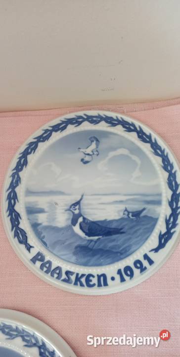 Talerz wielkanocny B G Denmark Porcelana i szkło pomorskie Gdańsk