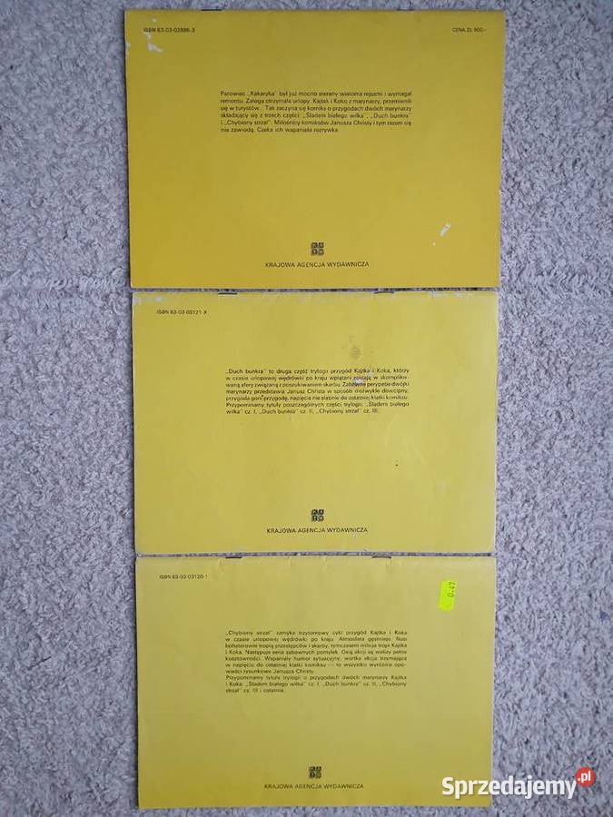 Kajtek i Koko Śladem Białego Wilka 3 albumy Gdynia