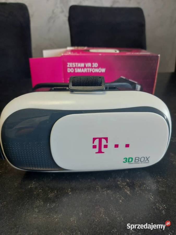 Zestaw VR 3D do smartfonów gogle do filmów i gier T-mobile