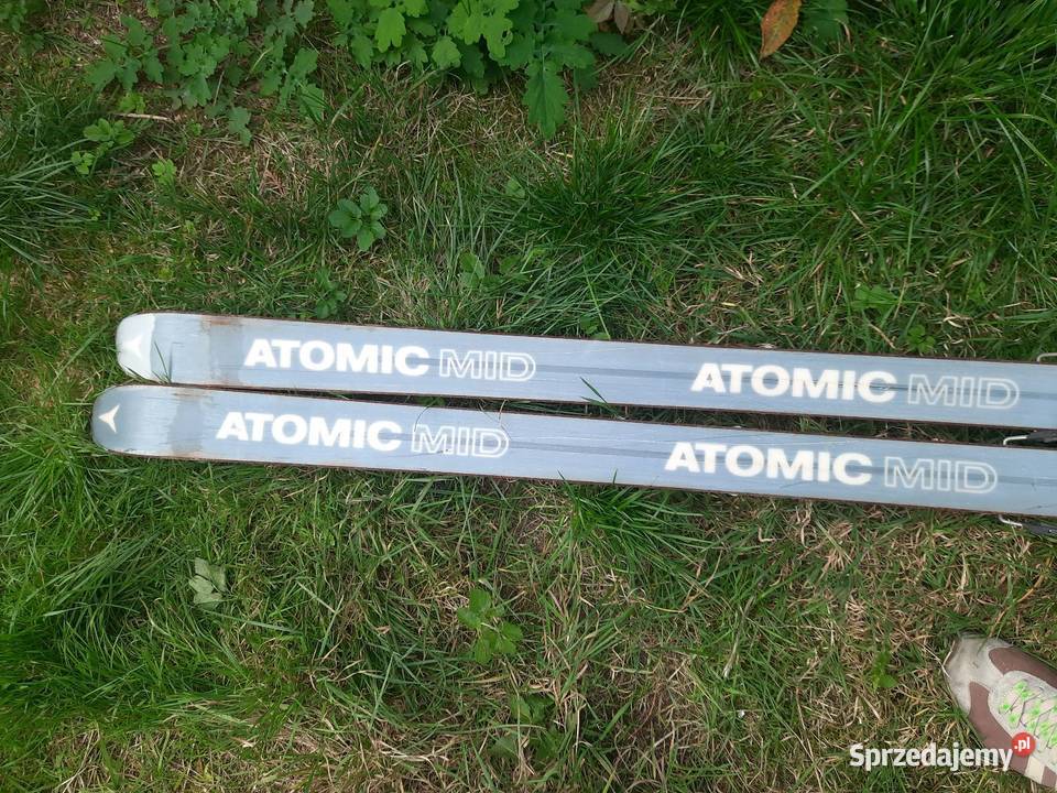 Narty ATOMIC L160 plus wiązania