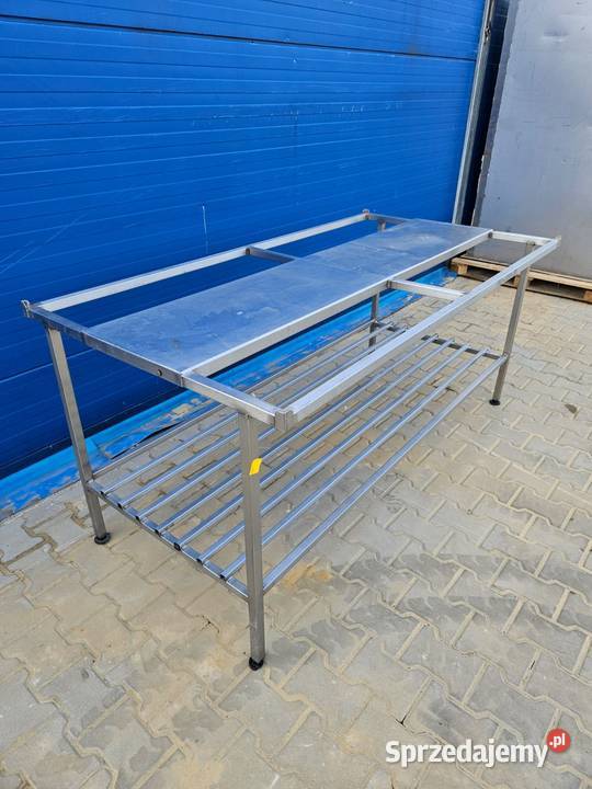 Stół masarski brak desek 190x100x85