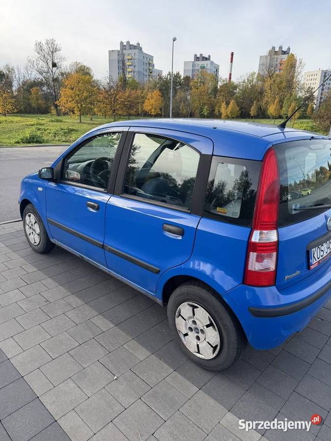 Fiat Panda II 11 MPI 54 2004 Benzyna 208 955 Panda śląskie Katowice sprzedam