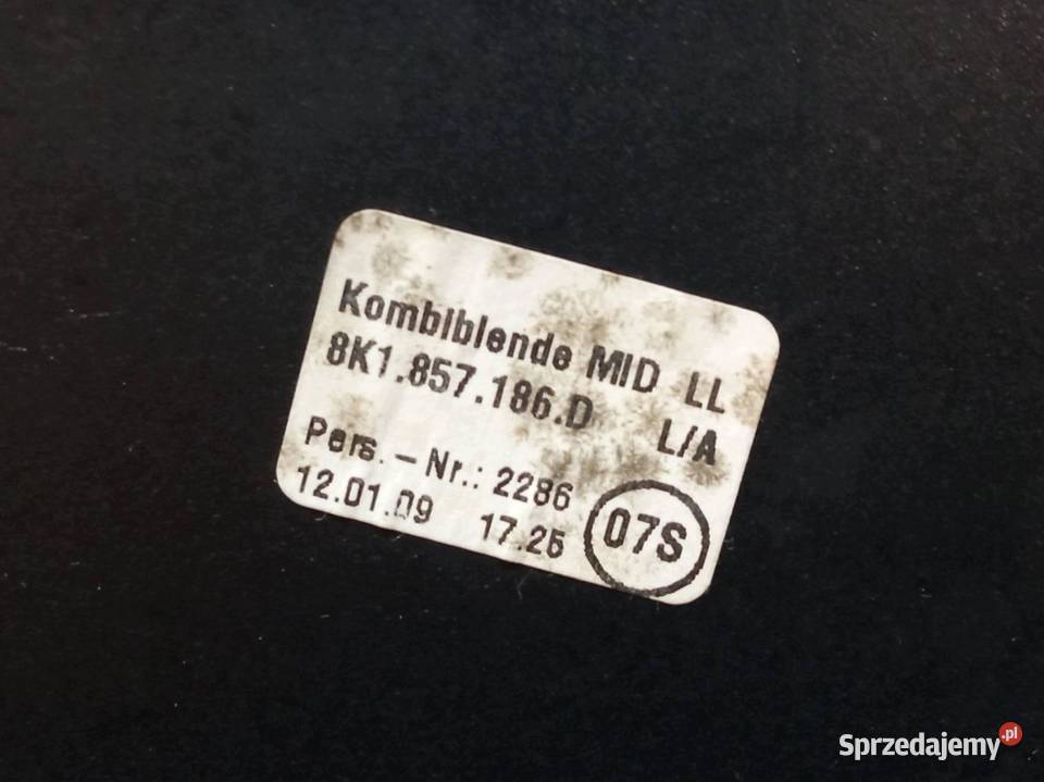 DEKOR LISTWA OZDOBNA 8K1857186D Audi A4 IV