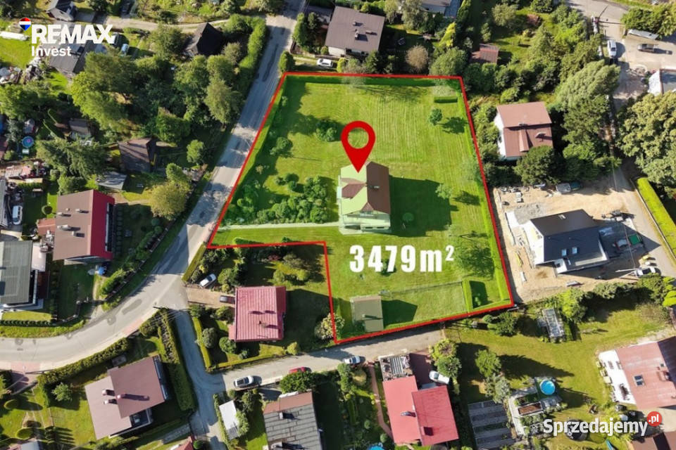 Meszna Duży dom na dużej działce 3479 m 6540zł/m2